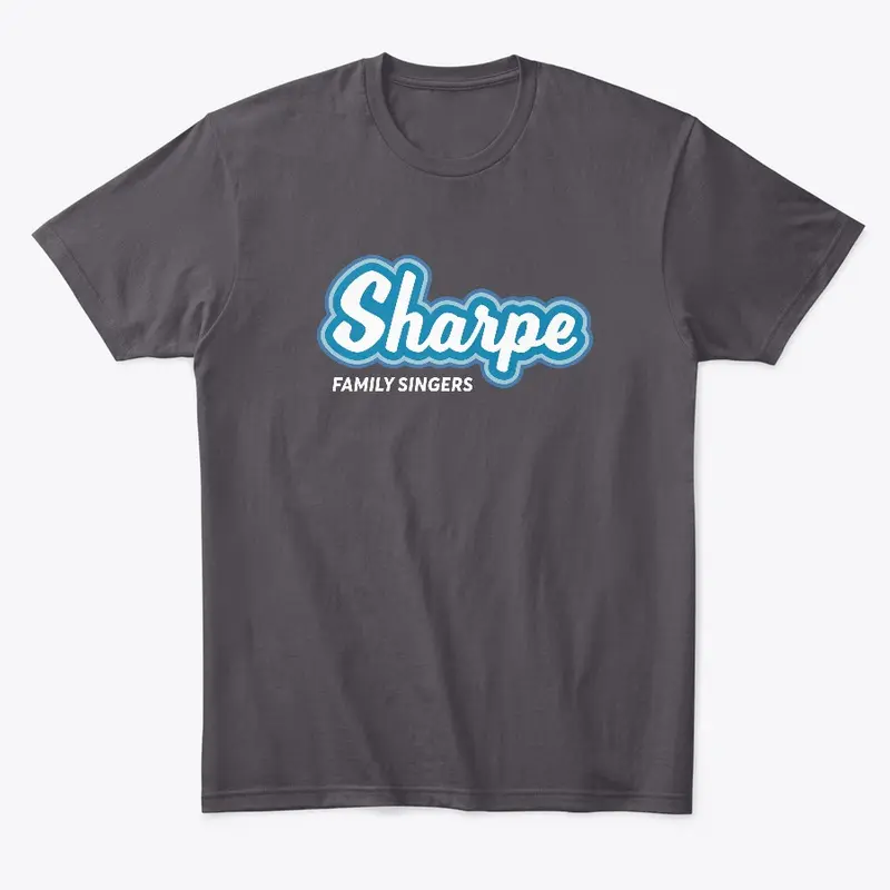 SHARPE FAM LOGO UNISEX T-SHIRT DARK