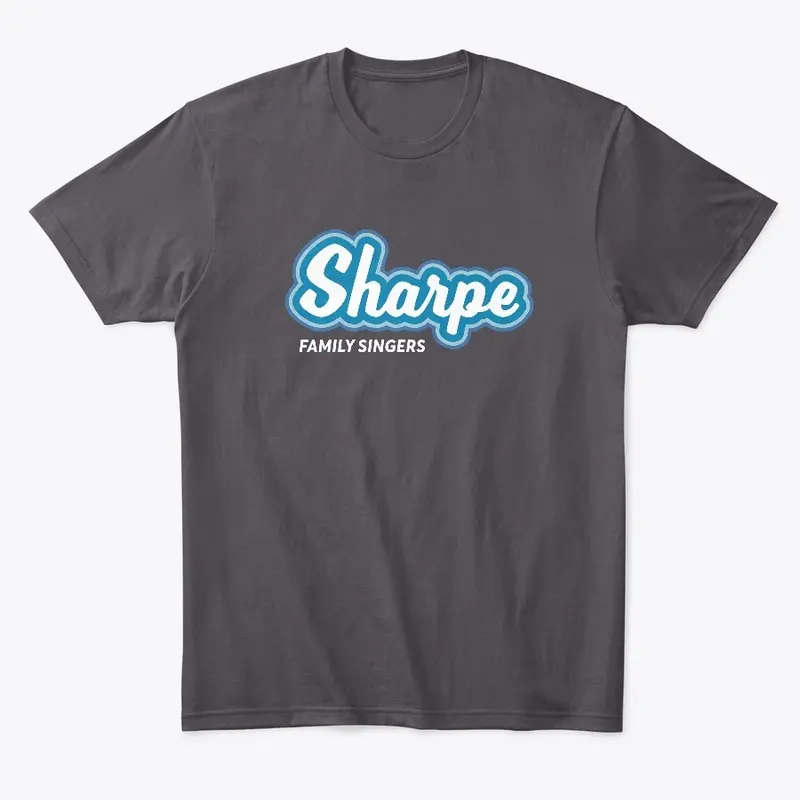 SHARPE FAM LOGO UNISEX T-SHIRT DARK